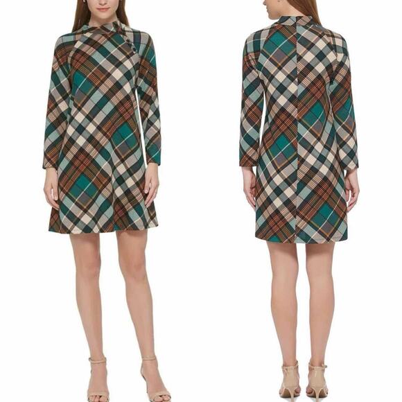 Jessica Howard Womens Fall Warm Tunic Mini Dress Size Small - Picture 5 of 11